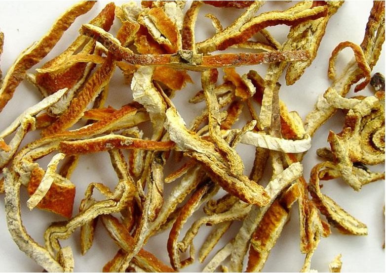 Écorce de mandarine