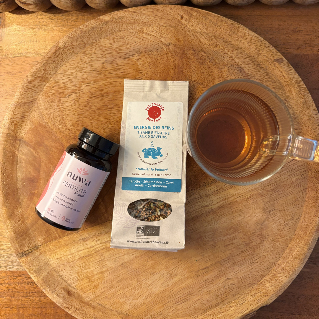 Duo routine fertilité Nuwa × Petit ventre heureux